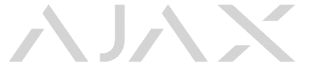 Das Logo des Herstellers Ajax in Graustufen.